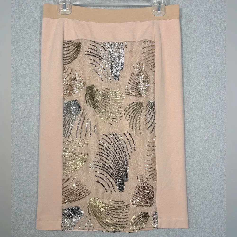 BCBGMaxAzria lace sequined